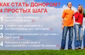 Минздравсоцразвития открыл интернет-ресурс для российских доноров крови