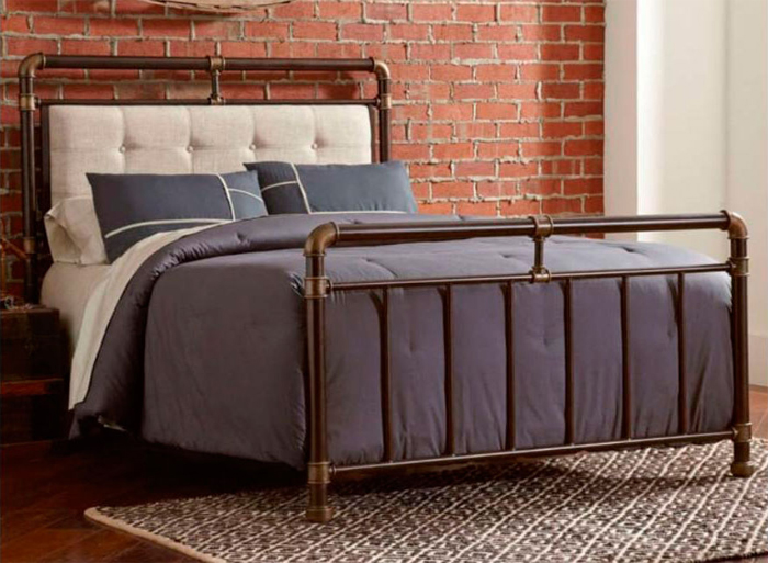 Кованые кровати в стиле лофт: особенности дизайна